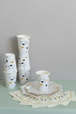 Terrazzo Paper Cups