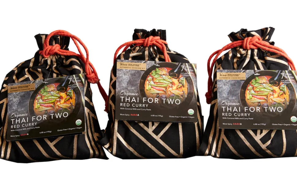 Thai for Two in Organic Red Curry Kit, Set of 3
