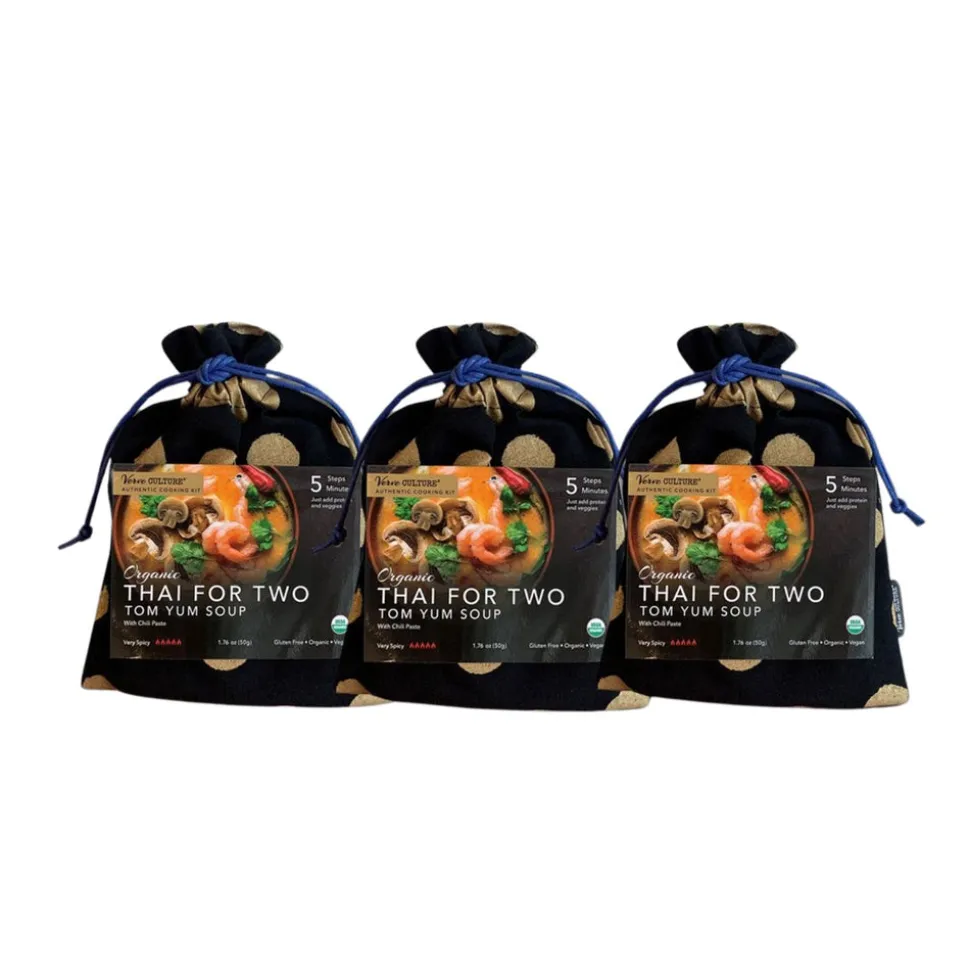 Thai for Two in Organic Tom Yum Soup, Set of 3