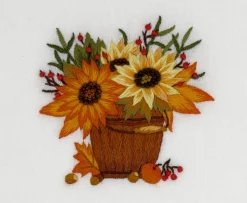 Thanksgiving Bouquet Tissue Box Cover