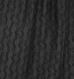 The Anita Nap Dress in Black Fil Coupe