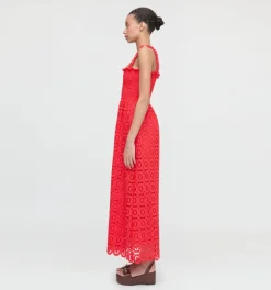 The Anjuli Nap Dress in Poppy Lace