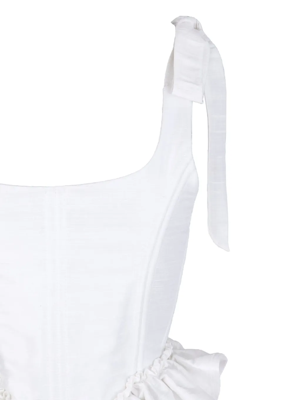 The Antoinette Corset In White