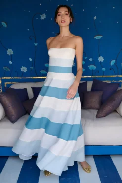 The Azure Horizon Dress