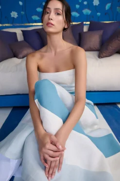 The Azure Horizon Dress