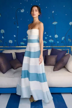 The Azure Horizon Dress