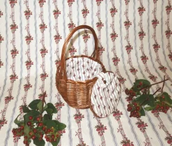 The Baby Garden Basket with Rose Print