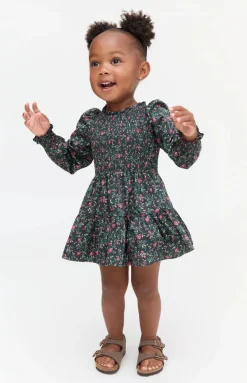 The Baby Viviana Nap Dress in Florentine Ditsy