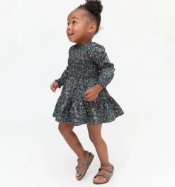 The Baby Viviana Nap Dress in Florentine Ditsy