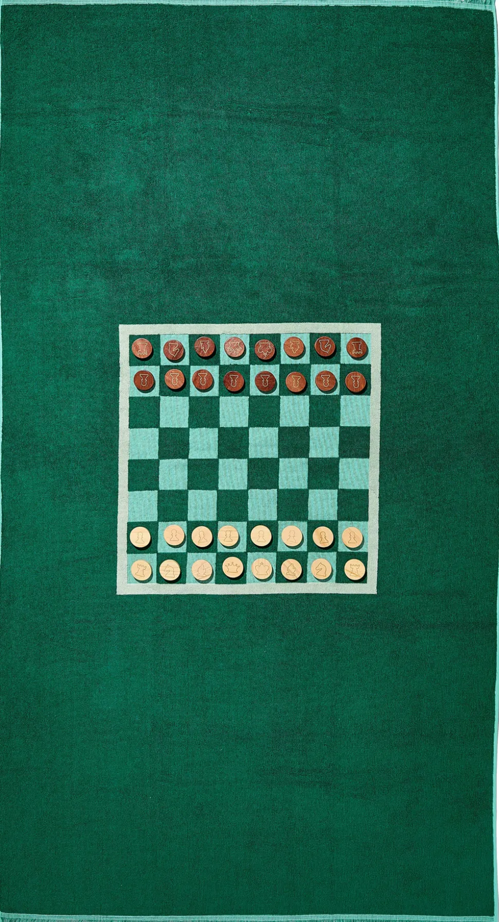 The Bali Beach Board - Chess + Checkers