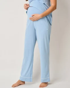 The Basics Maternity Set in Periwinkle