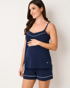 The Basics Maternity Set in Navy
