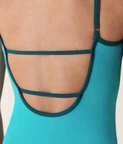 The Bells One Piece in Cyan