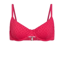 The Bermuda Bikini Top in Begonia