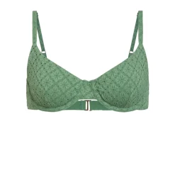 The Bermuda Bikini Top in Eucalyptus