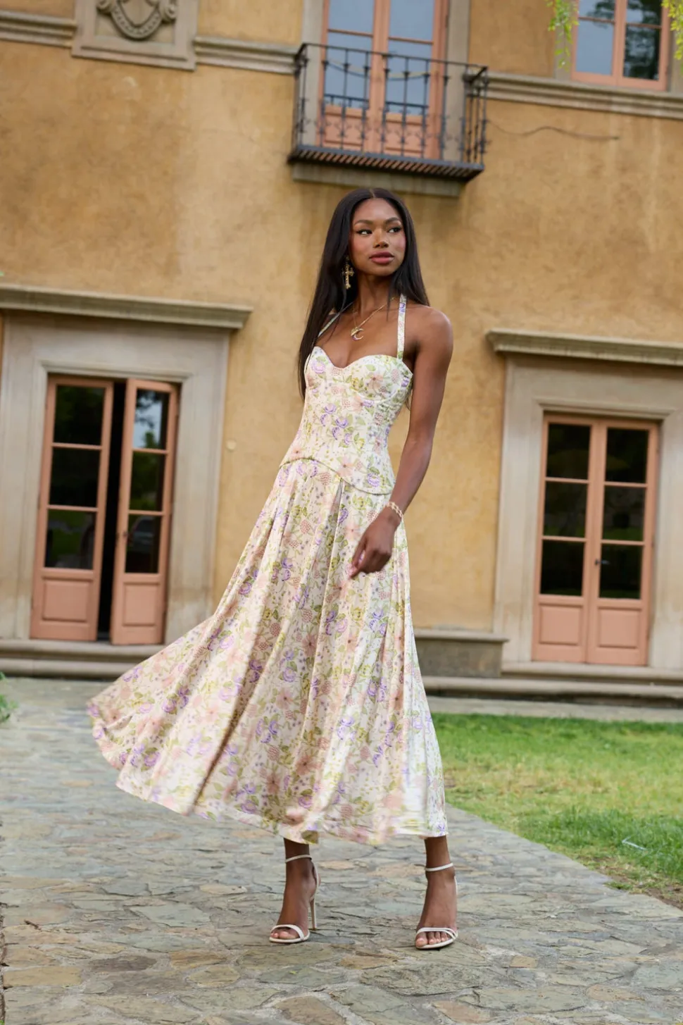 The Carrie Set in Cordoba Print