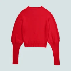 The Chelsea Sweater in Red
