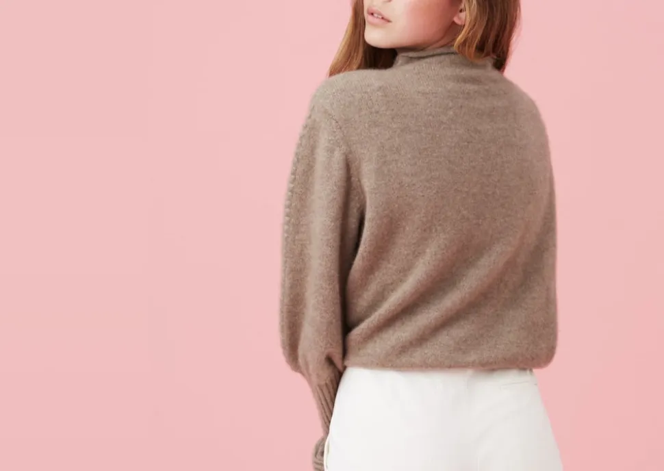 The Chelsea Sweater in Taupe