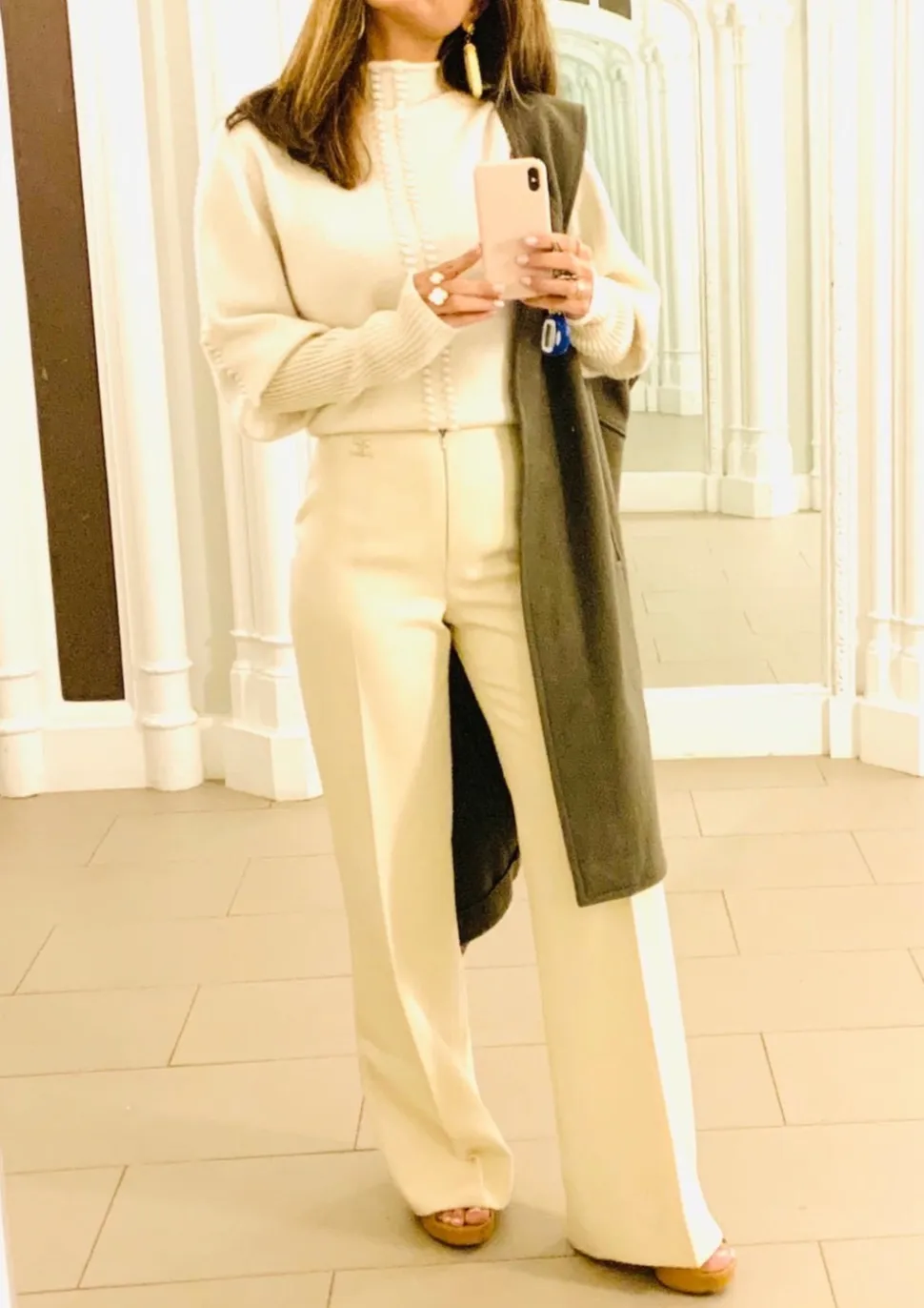 The Chelsea Sweater in White