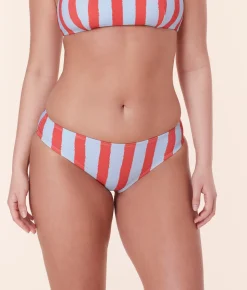 The Classic Bikini Bottom in Candy Stripe