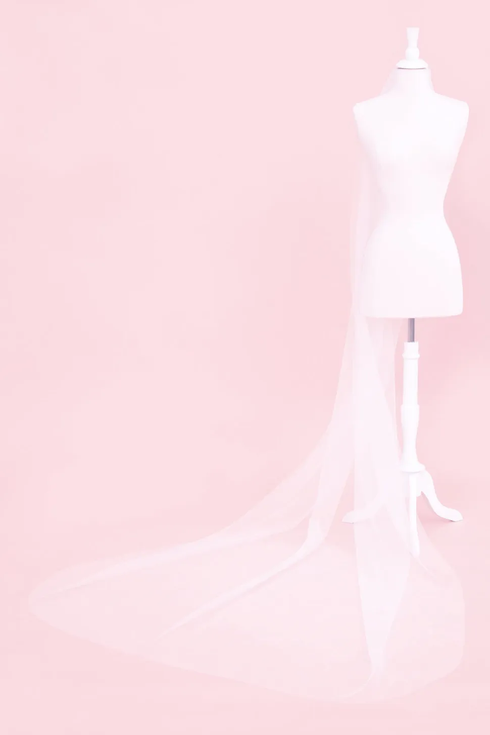 The Classic Silk Tulle Wedding Veil