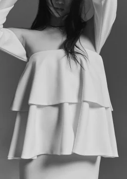 The Crepe Sarah Top