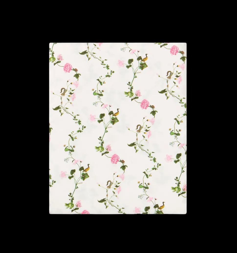 The Crib Sheet in Pink Pond Floral