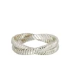 The Double Cobra Bracelet in Silver