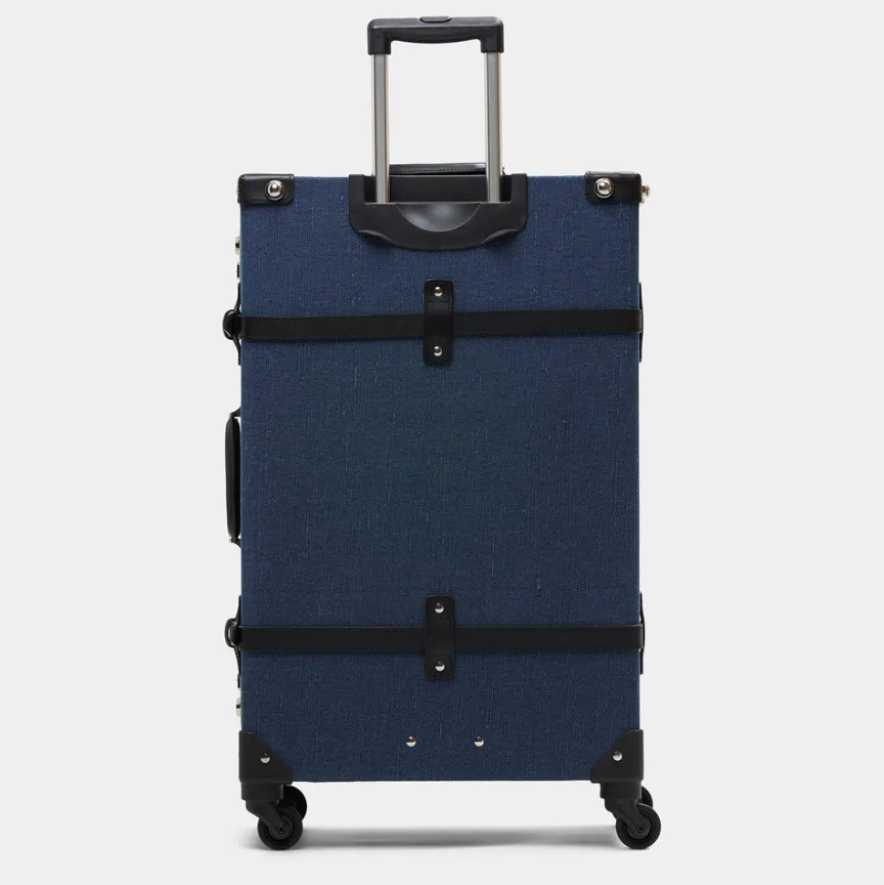 The Editor in Navy Check In Spinner