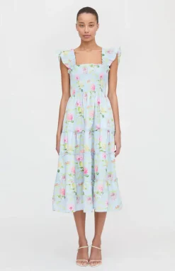 The Ellie Nap Dress in Hydrangea Chintz