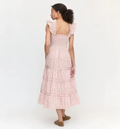The Ellie Nap Dress in Pink Emma Stripe