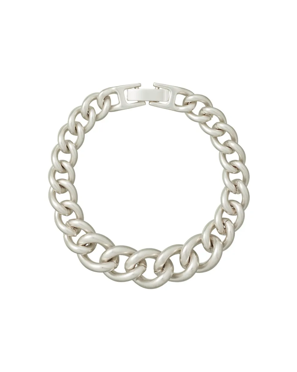 The Graduated Link Bracelet in Silver