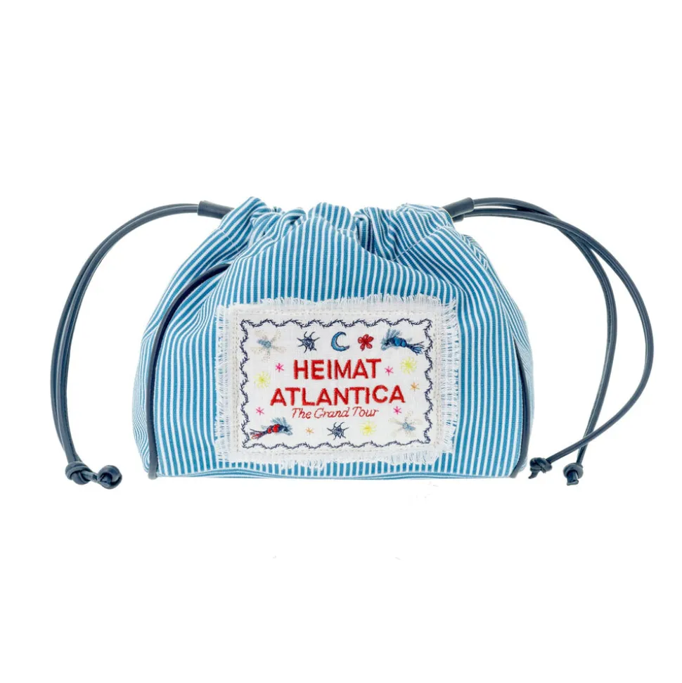 The Grand Tour Collection Pouch in Blue