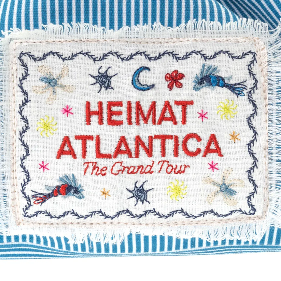 The Grand Tour Collection Pouch in Blue