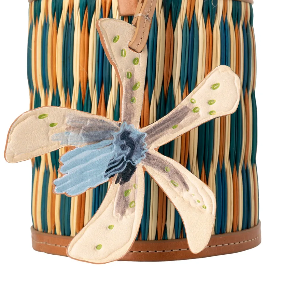 The Grand Tour Collection Cupid Madras in Blue & Green