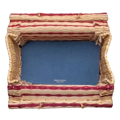 The Grand Tour Collection Beach Basket in Red