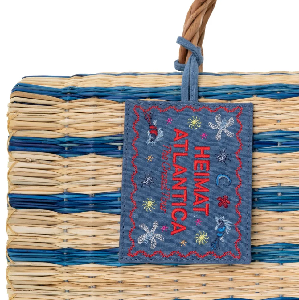 The Grand Tour Collection Beach Basket in Sky