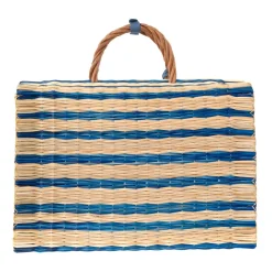 The Grand Tour Collection Beach Basket in Sky