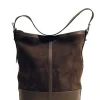 The Hobo in Dark Brown Suede