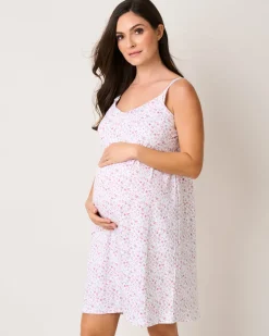 The Hospital Stay Luxe Set in Pink & Dorset Floral