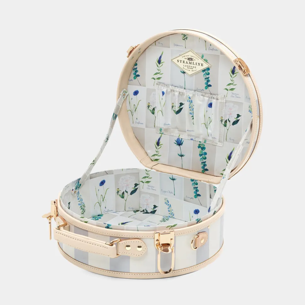 The Illustrator Small Blue Hatbox
