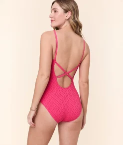 The Jetties One Piece in Begonia