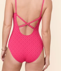 The Jetties One Piece in Begonia