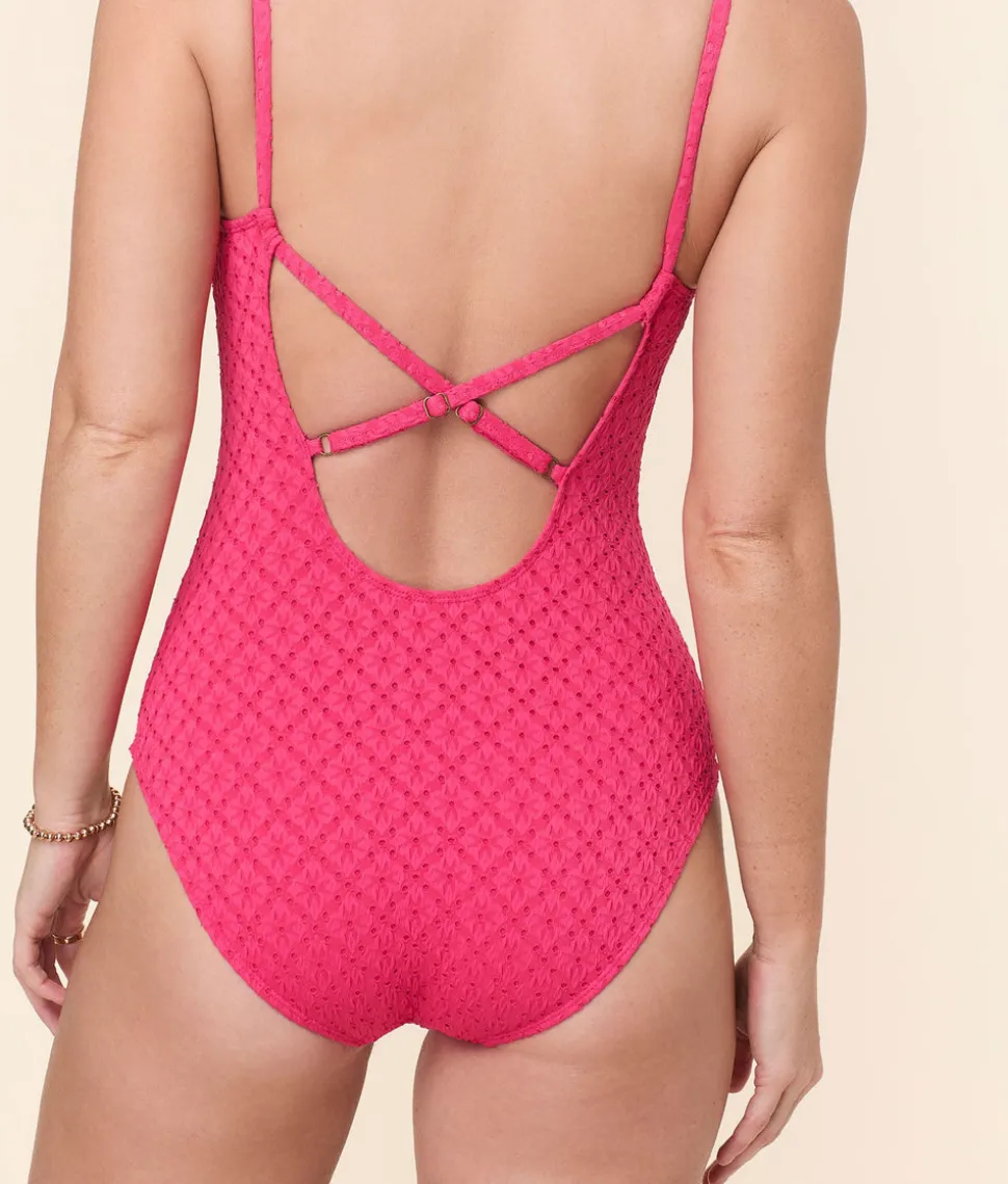The Jetties One Piece in Begonia