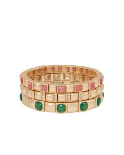 The Jeweled Bracelet Stack