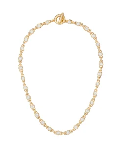 The Jeweled Link Necklace Set