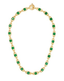 The Jeweled Link Necklace Set