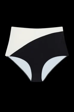 The Josie Bottom in Black & Ivory