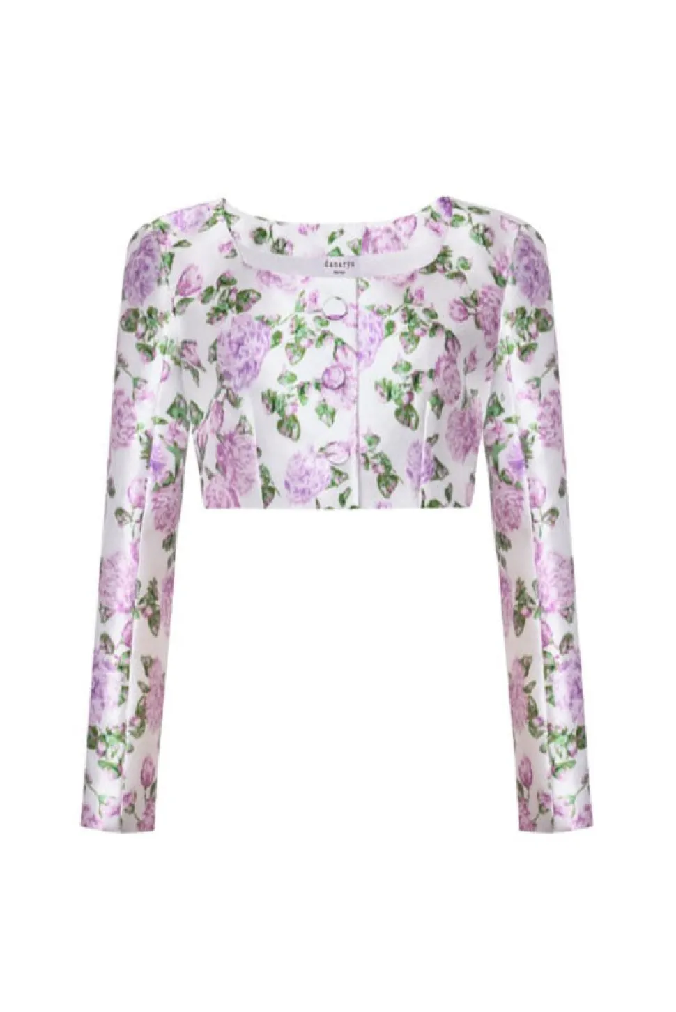 The Julianne Jacket in Pink & Green