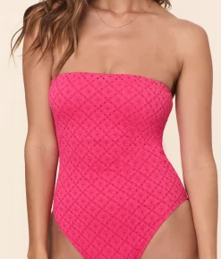 The Kauai One Piece in Begonia